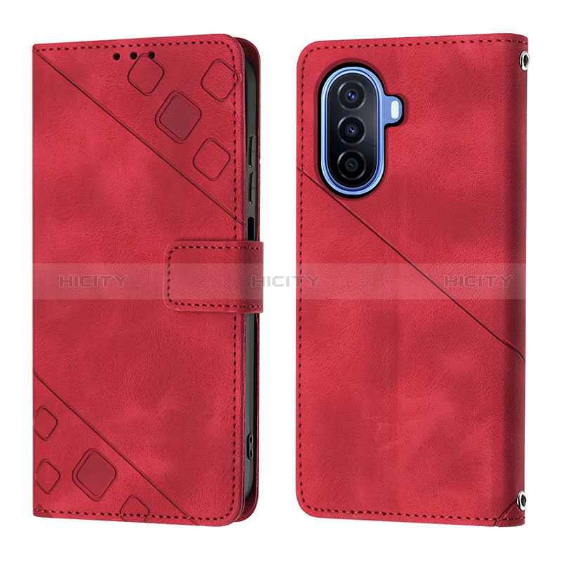 Coque Portefeuille Livre Cuir Etui Clapet Y01B pour Huawei Nova Y70 Plus