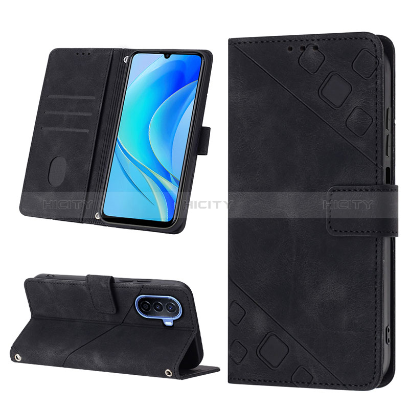 Coque Portefeuille Livre Cuir Etui Clapet Y01B pour Huawei Nova Y70 Plus