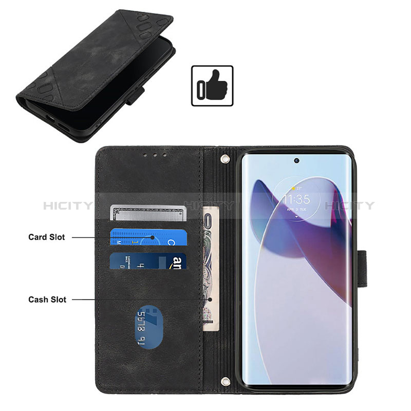 Coque Portefeuille Livre Cuir Etui Clapet Y01B pour Motorola Moto Edge 30 Ultra 5G Plus