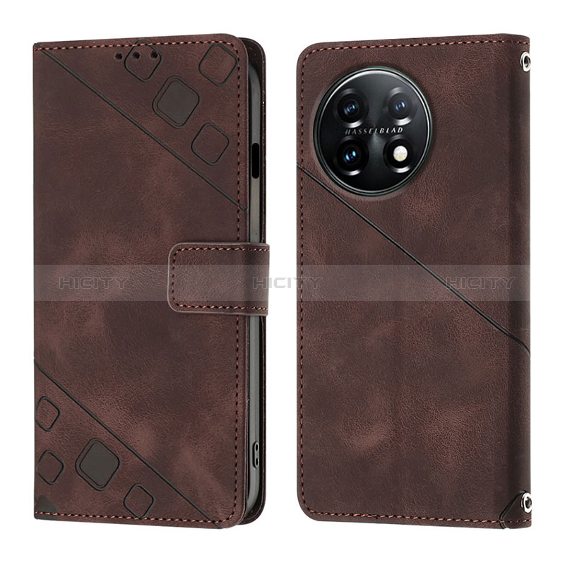 Coque Portefeuille Livre Cuir Etui Clapet Y01B pour OnePlus 11 5G Plus