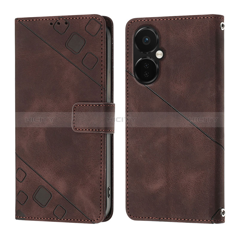 Coque Portefeuille Livre Cuir Etui Clapet Y01B pour OnePlus Nord CE 3 5G Plus