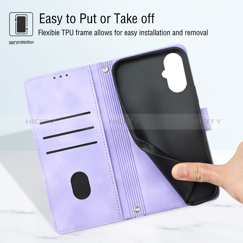 Coque Portefeuille Livre Cuir Etui Clapet Y01B pour OnePlus Nord CE 3 5G Plus