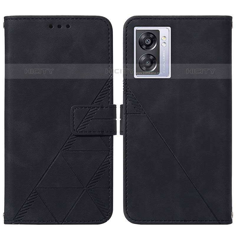 Coque Portefeuille Livre Cuir Etui Clapet Y01B pour OnePlus Nord N300 5G Noir Plus