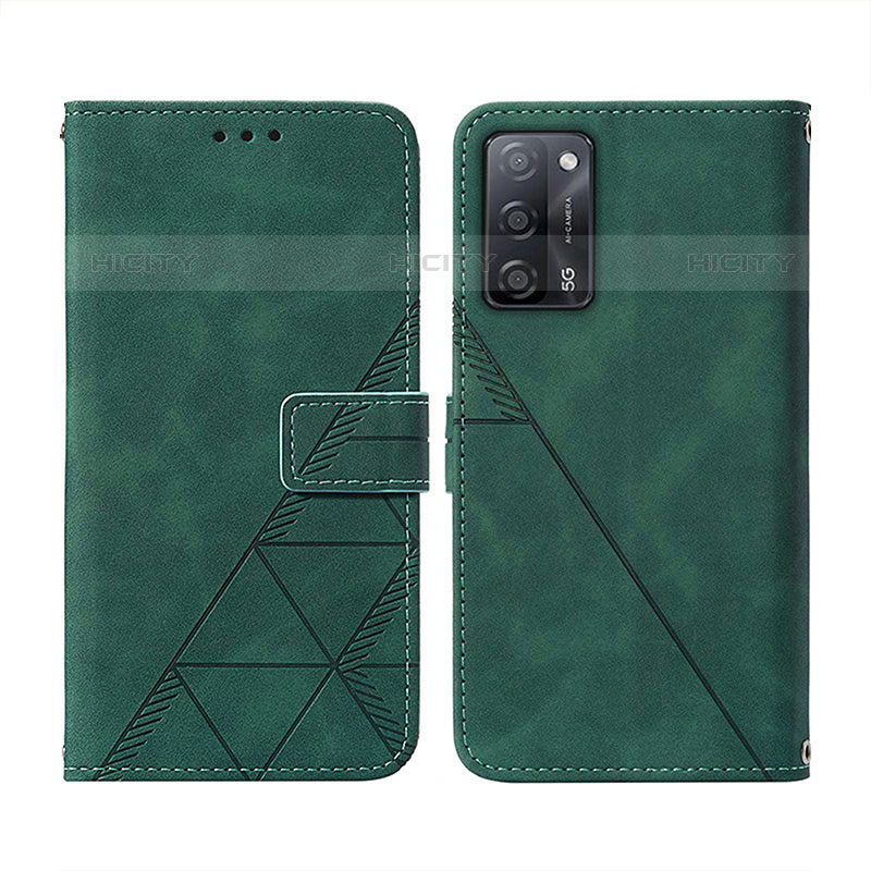 Coque Portefeuille Livre Cuir Etui Clapet Y01B pour Oppo A53s 5G Plus