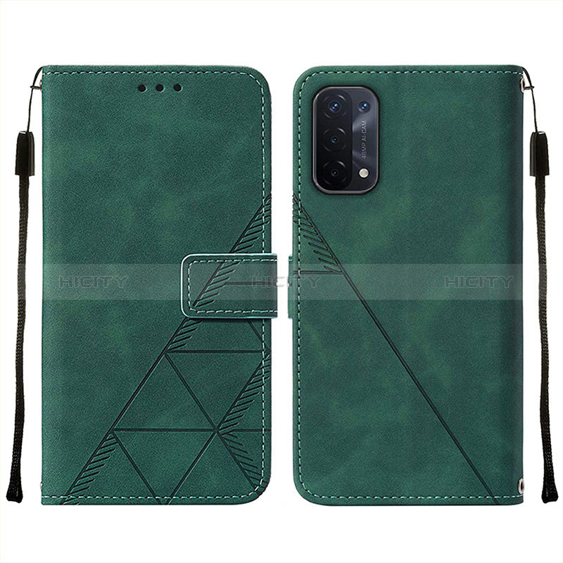 Coque Portefeuille Livre Cuir Etui Clapet Y01B pour Oppo A54 5G Plus