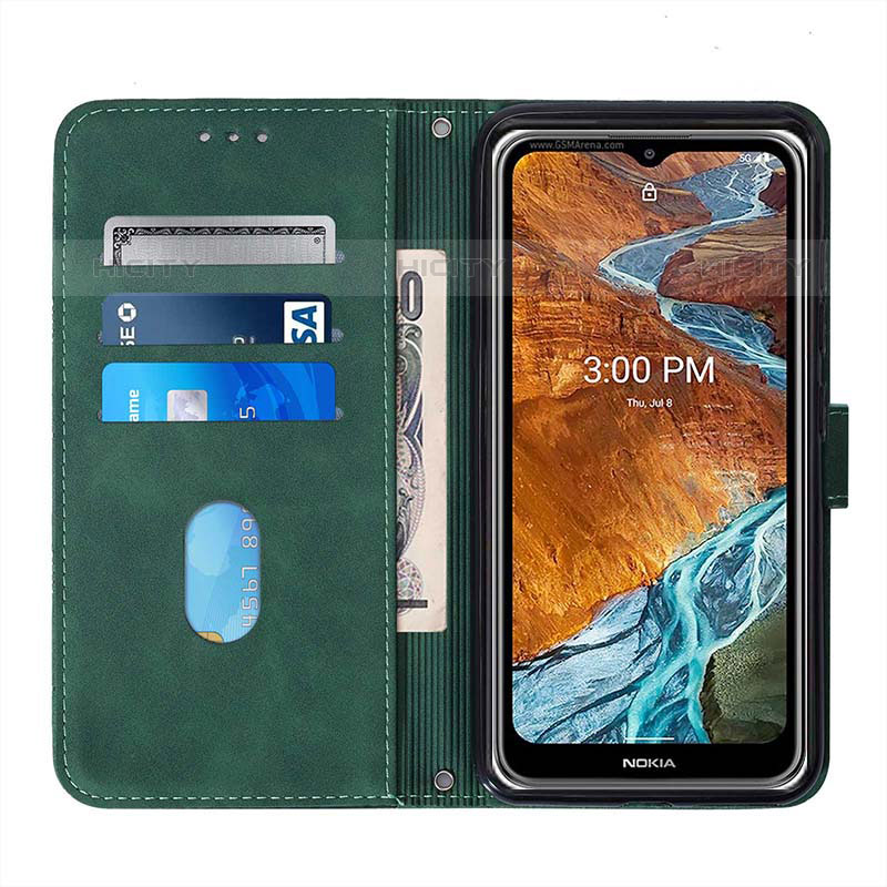 Coque Portefeuille Livre Cuir Etui Clapet Y01B pour Oppo A55S 5G Plus