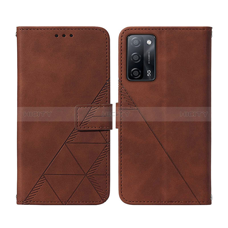 Coque Portefeuille Livre Cuir Etui Clapet Y01B pour Oppo A56 5G Plus