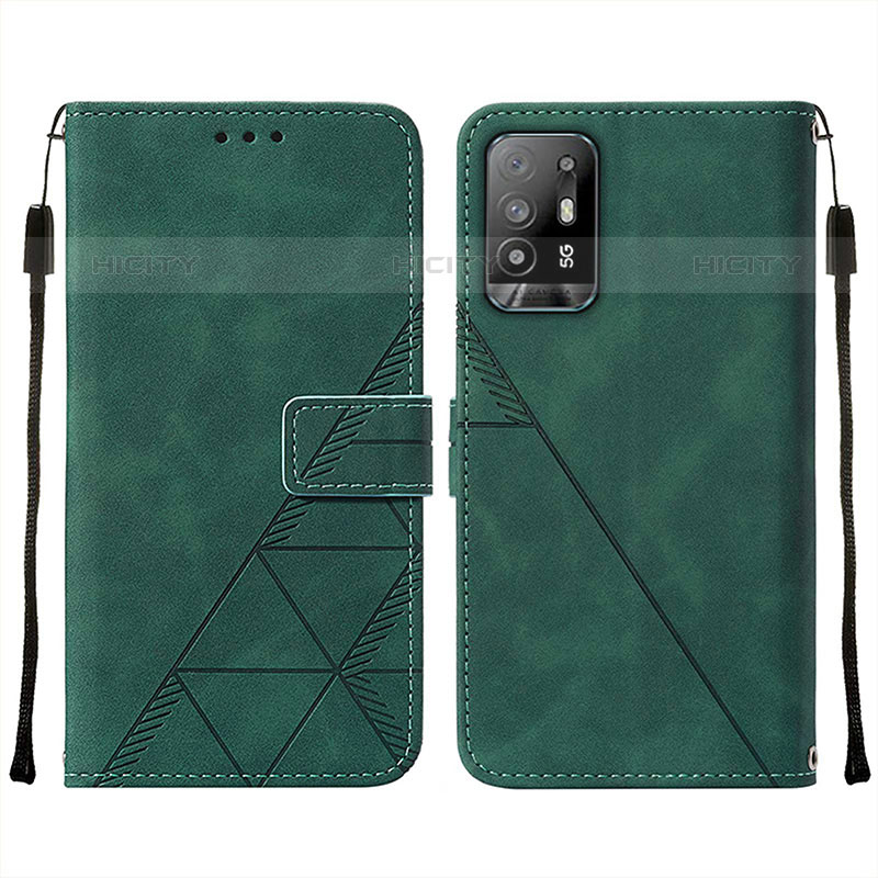 Coque Portefeuille Livre Cuir Etui Clapet Y01B pour Oppo A95 5G Plus