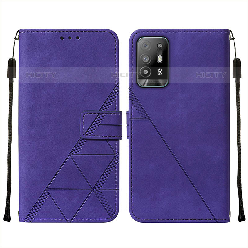 Coque Portefeuille Livre Cuir Etui Clapet Y01B pour Oppo F19 Pro+ Plus 5G Plus