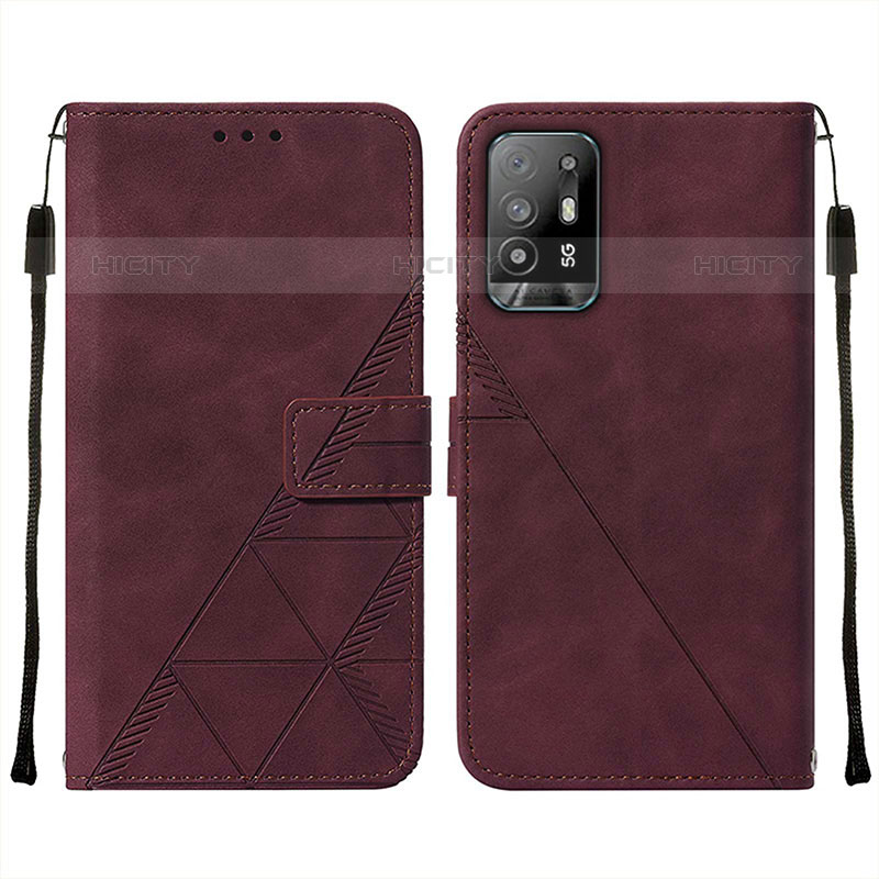 Coque Portefeuille Livre Cuir Etui Clapet Y01B pour Oppo F19 Pro+ Plus 5G Plus