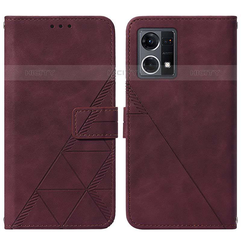 Coque Portefeuille Livre Cuir Etui Clapet Y01B pour Oppo F21s Pro 4G Plus