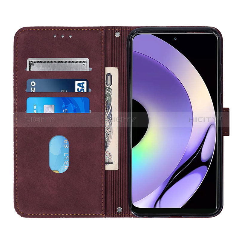 Coque Portefeuille Livre Cuir Etui Clapet Y01B pour Realme 10 Pro 5G Plus