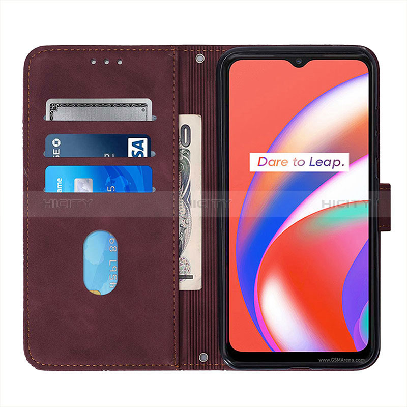 Coque Portefeuille Livre Cuir Etui Clapet Y01B pour Realme 7i RMX2193 Plus