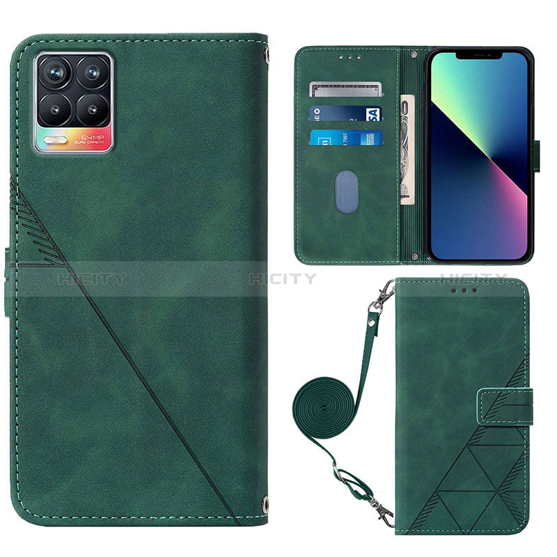 Coque Portefeuille Livre Cuir Etui Clapet Y01B pour Realme 8 Pro Plus