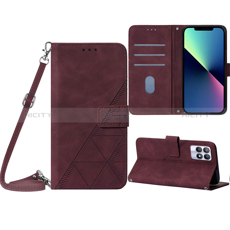 Coque Portefeuille Livre Cuir Etui Clapet Y01B pour Realme 8i Plus