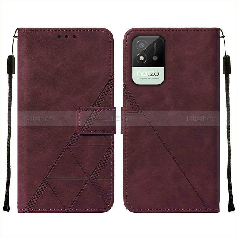 Coque Portefeuille Livre Cuir Etui Clapet Y01B pour Realme C11 (2021) Plus