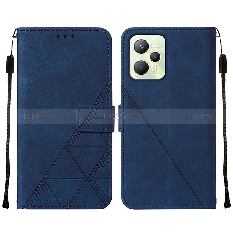 Coque Portefeuille Livre Cuir Etui Clapet Y01B pour Realme C35 Plus