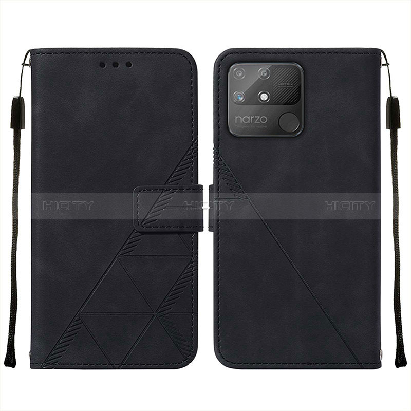 Coque Portefeuille Livre Cuir Etui Clapet Y01B pour Realme Narzo 50A Plus