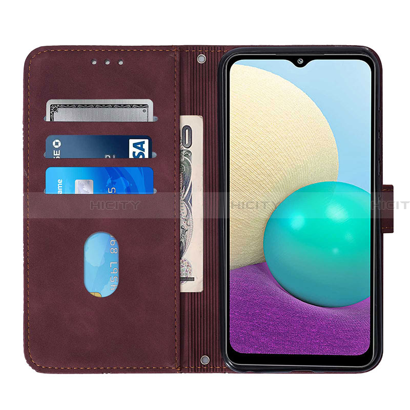 Coque Portefeuille Livre Cuir Etui Clapet Y01B pour Samsung Galaxy A02 Plus