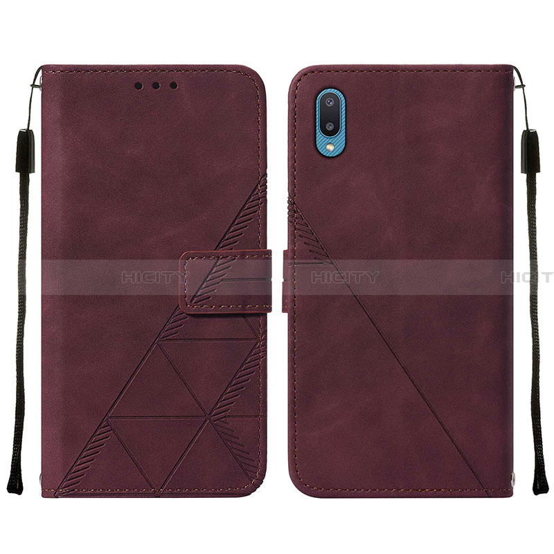 Coque Portefeuille Livre Cuir Etui Clapet Y01B pour Samsung Galaxy A02 Plus