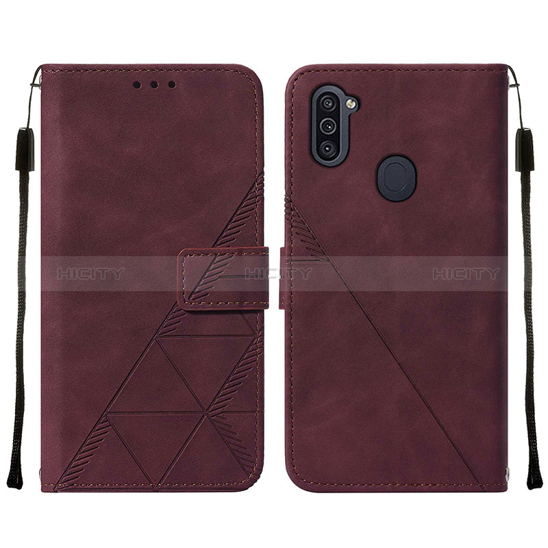 Coque Portefeuille Livre Cuir Etui Clapet Y01B pour Samsung Galaxy A11 Plus