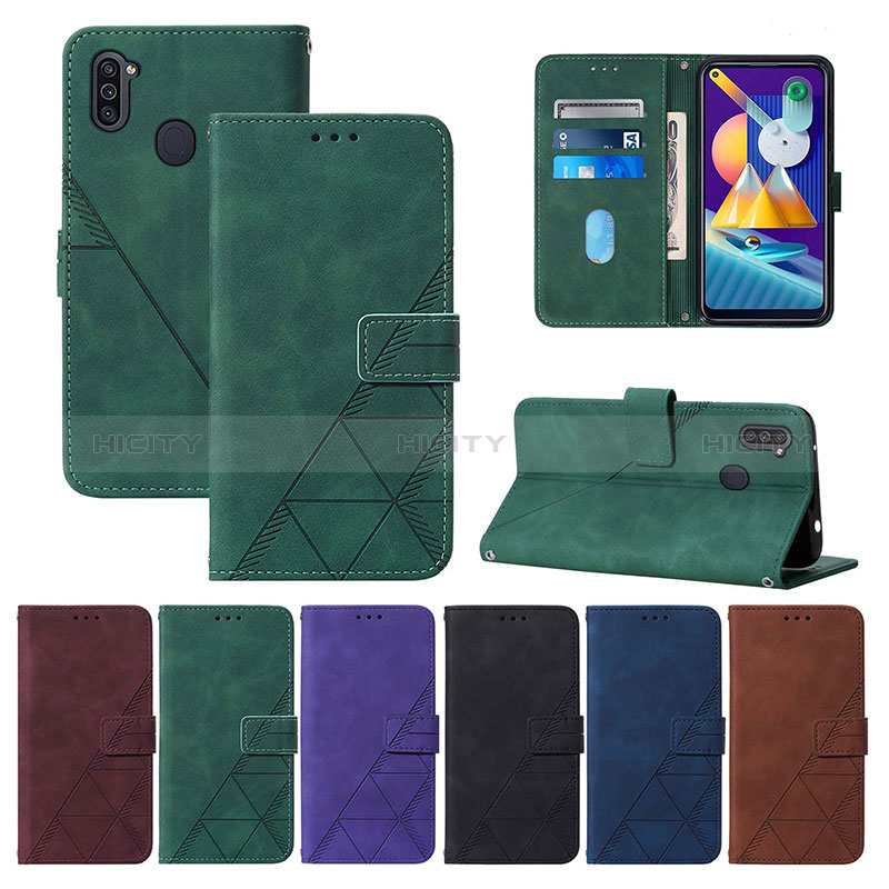 Coque Portefeuille Livre Cuir Etui Clapet Y01B pour Samsung Galaxy A11 Plus