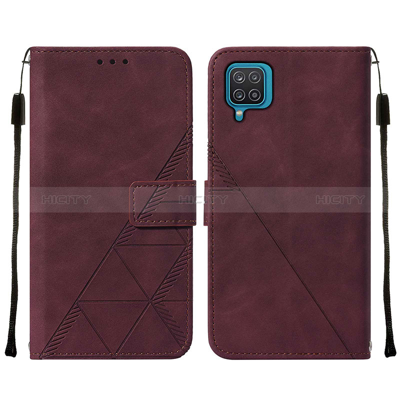 Coque Portefeuille Livre Cuir Etui Clapet Y01B pour Samsung Galaxy A12 Plus