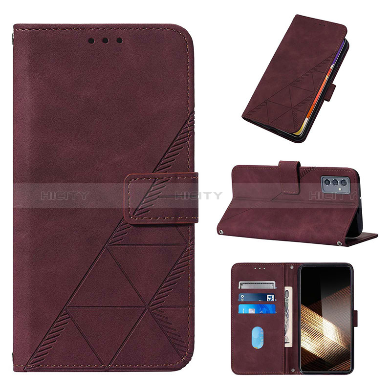 Coque Portefeuille Livre Cuir Etui Clapet Y01B pour Samsung Galaxy A15 5G Plus