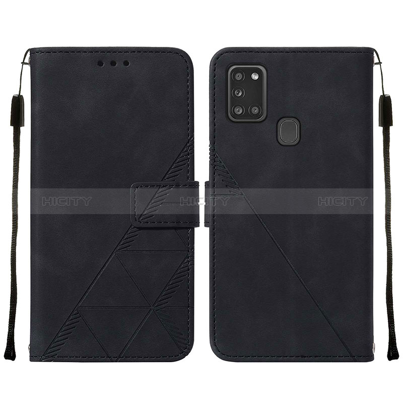 Coque Portefeuille Livre Cuir Etui Clapet Y01B pour Samsung Galaxy A21s Plus