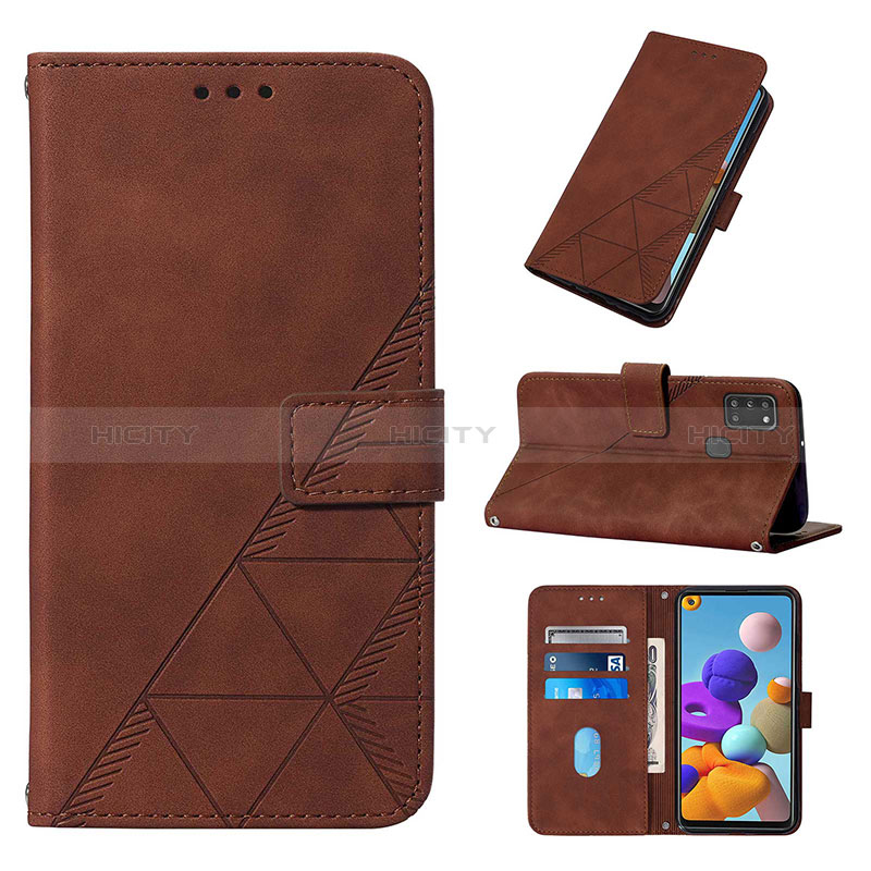 Coque Portefeuille Livre Cuir Etui Clapet Y01B pour Samsung Galaxy A21s Plus