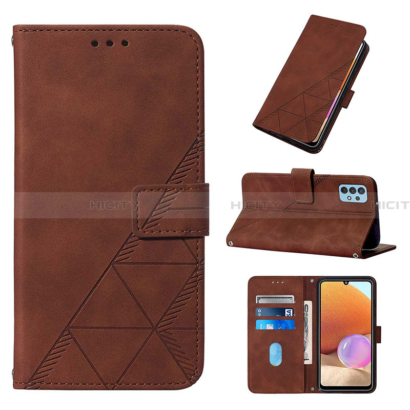 Coque Portefeuille Livre Cuir Etui Clapet Y01B pour Samsung Galaxy A32 4G Plus