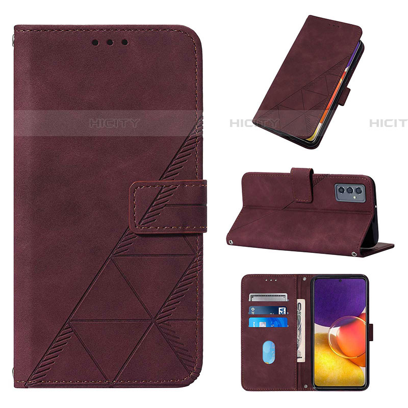 Coque Portefeuille Livre Cuir Etui Clapet Y01B pour Samsung Galaxy A82 5G Plus