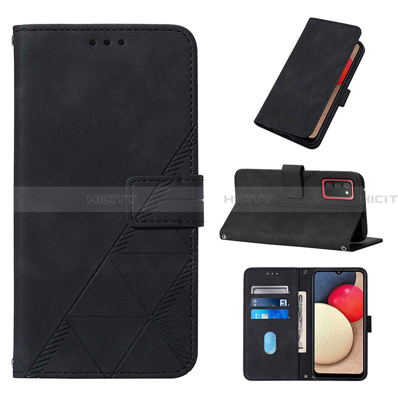 Coque Portefeuille Livre Cuir Etui Clapet Y01B pour Samsung Galaxy F02S SM-E025F Plus