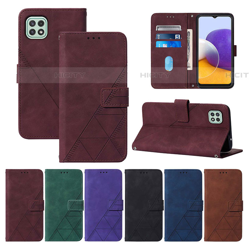 Coque Portefeuille Livre Cuir Etui Clapet Y01B pour Samsung Galaxy F42 5G Plus