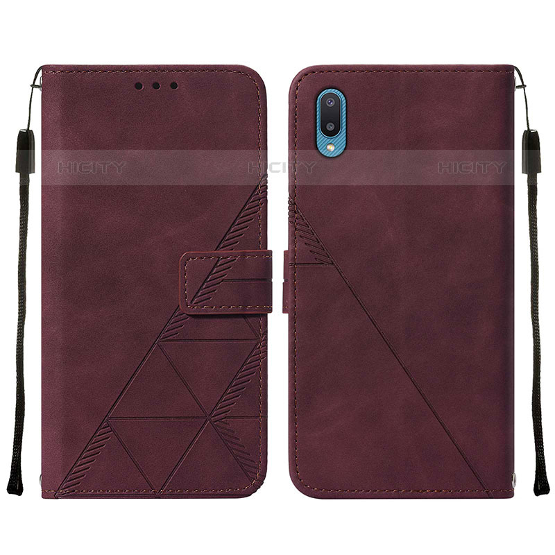 Coque Portefeuille Livre Cuir Etui Clapet Y01B pour Samsung Galaxy M02 Plus