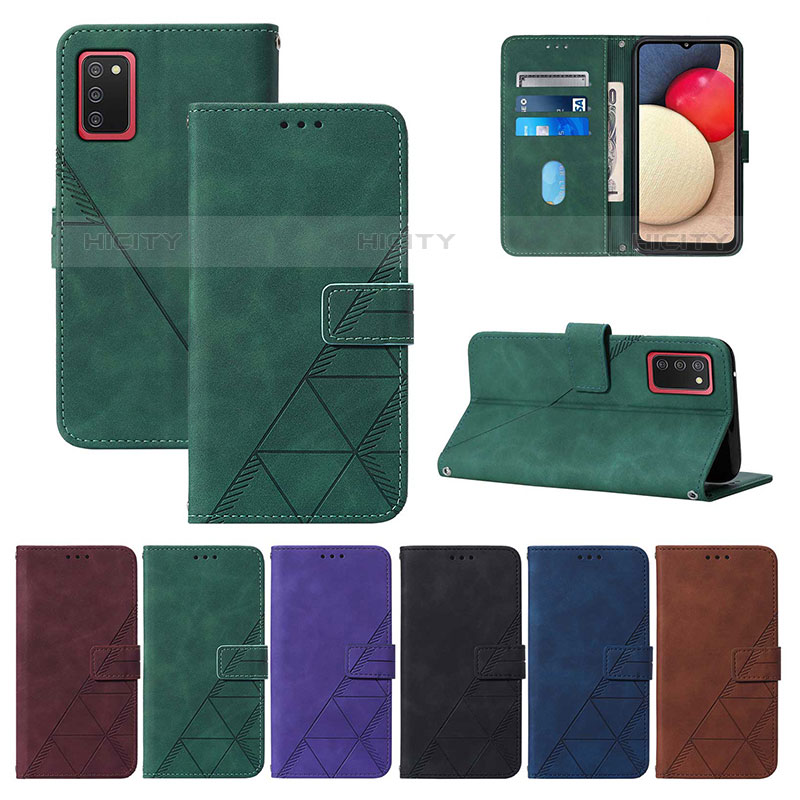 Coque Portefeuille Livre Cuir Etui Clapet Y01B pour Samsung Galaxy M02s Plus