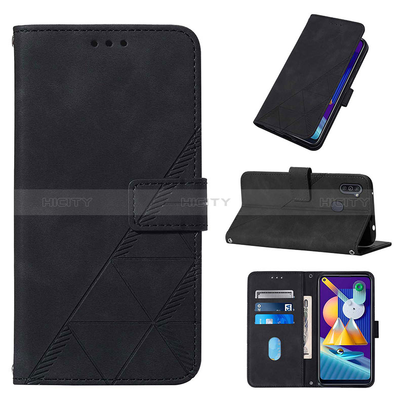 Coque Portefeuille Livre Cuir Etui Clapet Y01B pour Samsung Galaxy M11 Plus