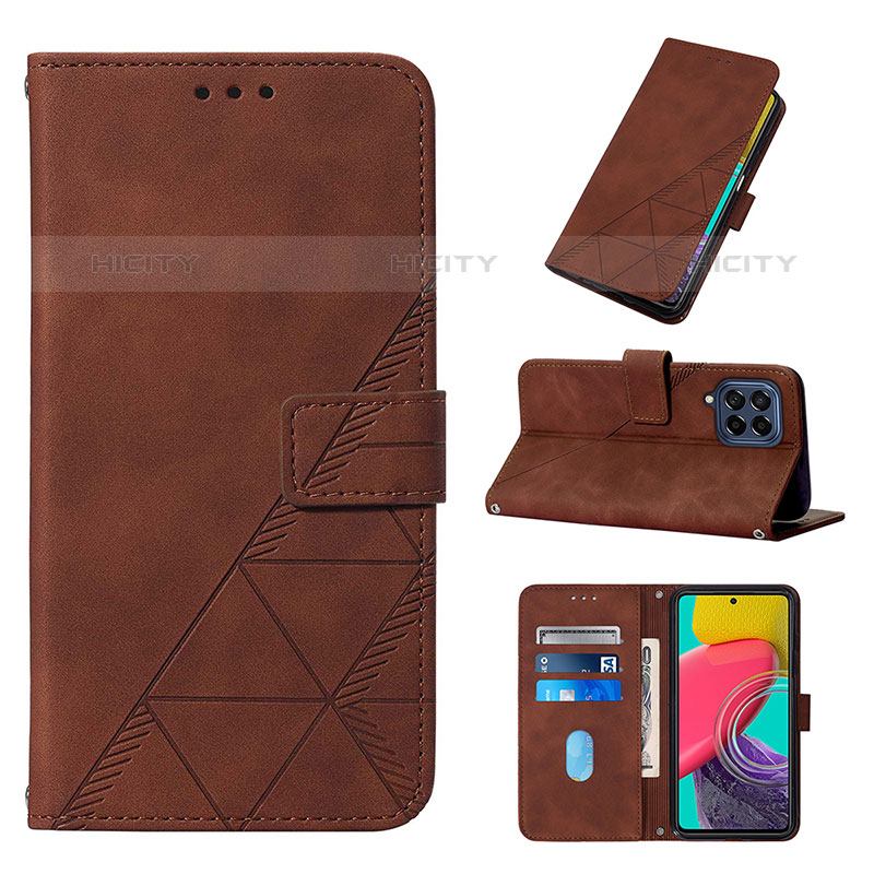 Coque Portefeuille Livre Cuir Etui Clapet Y01B pour Samsung Galaxy M33 5G Plus