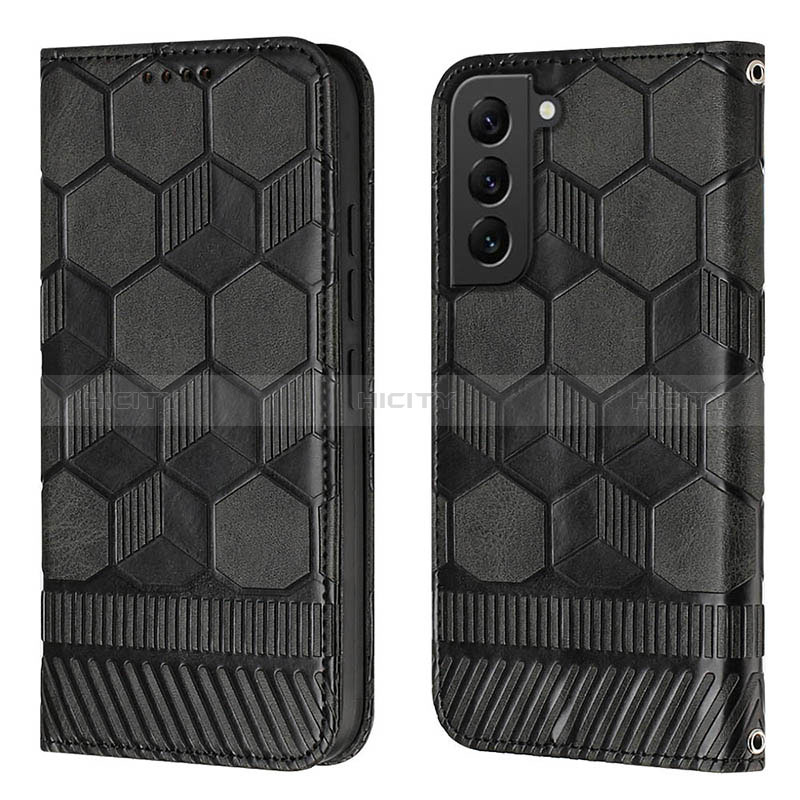 Coque Portefeuille Livre Cuir Etui Clapet Y01B pour Samsung Galaxy S24 5G Noir Plus