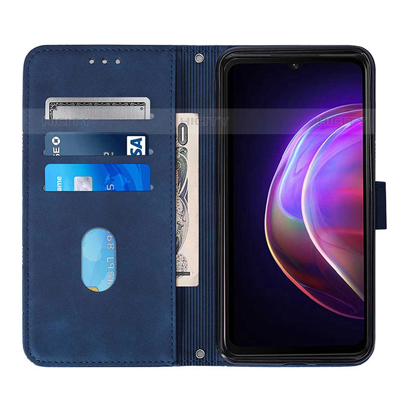 Coque Portefeuille Livre Cuir Etui Clapet Y01B pour Vivo V21s 5G Plus