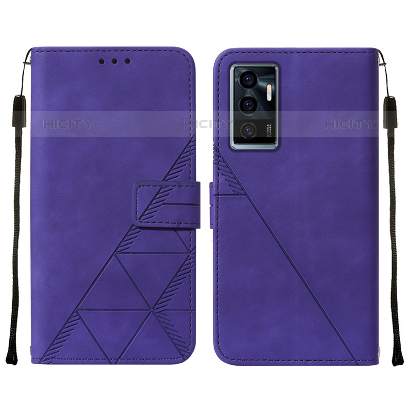 Coque Portefeuille Livre Cuir Etui Clapet Y01B pour Vivo V23e 5G Plus