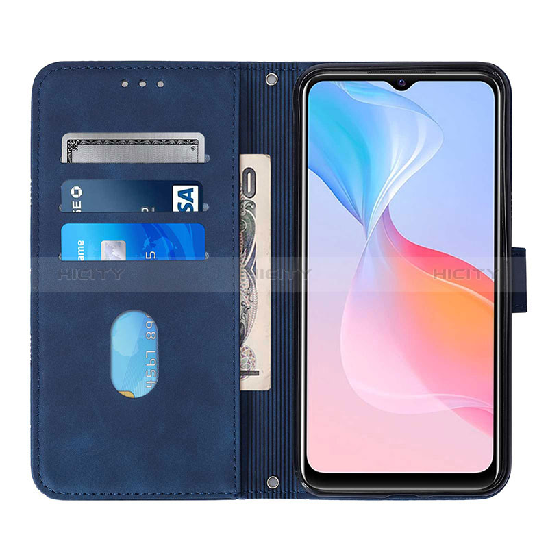 Coque Portefeuille Livre Cuir Etui Clapet Y01B pour Vivo Y21 Plus