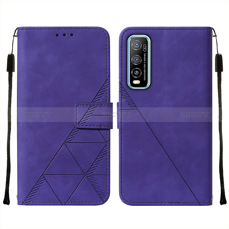 Coque Portefeuille Livre Cuir Etui Clapet Y01B pour Vivo Y51s 5G Plus