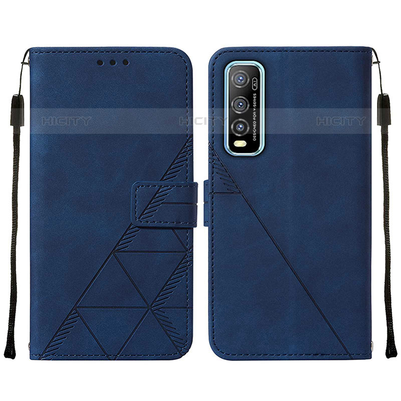 Coque Portefeuille Livre Cuir Etui Clapet Y01B pour Vivo Y70S 5G Plus