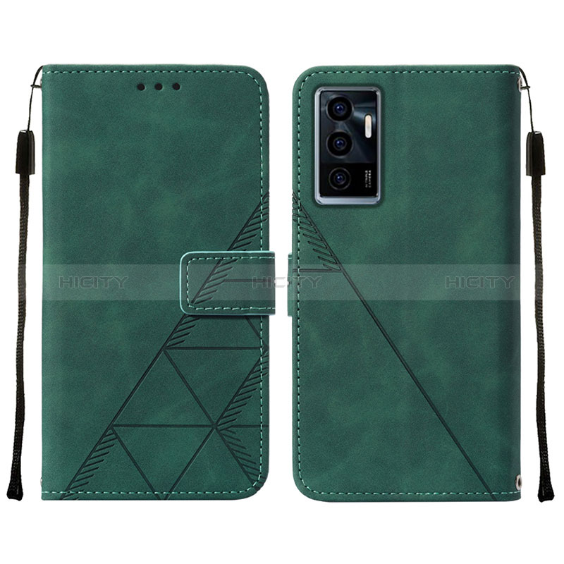 Coque Portefeuille Livre Cuir Etui Clapet Y01B pour Vivo Y75 4G Plus