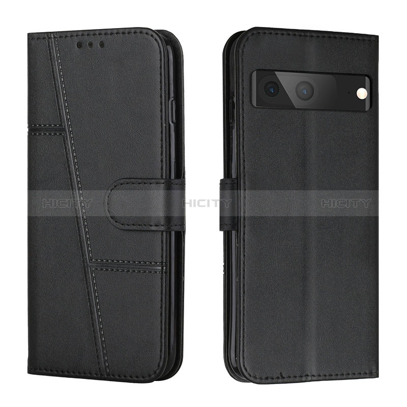 Coque Portefeuille Livre Cuir Etui Clapet Y01X pour Google Pixel 7 5G Noir Plus