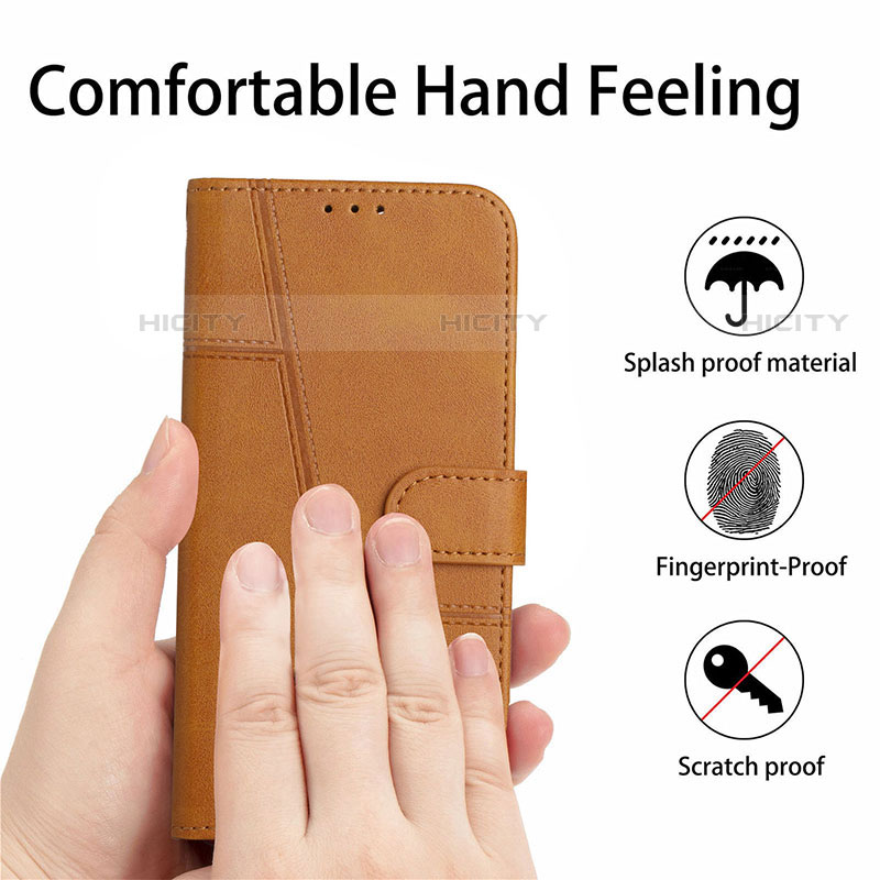 Coque Portefeuille Livre Cuir Etui Clapet Y01X pour Motorola Moto E30 Plus