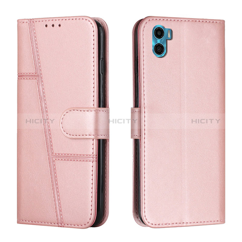 Coque Portefeuille Livre Cuir Etui Clapet Y01X pour Motorola Moto E32 India Plus