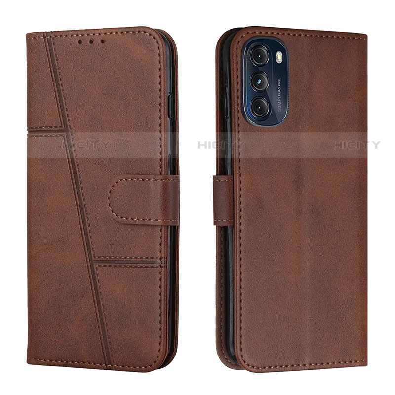 Coque Portefeuille Livre Cuir Etui Clapet Y01X pour Motorola Moto G 5G (2022) Plus