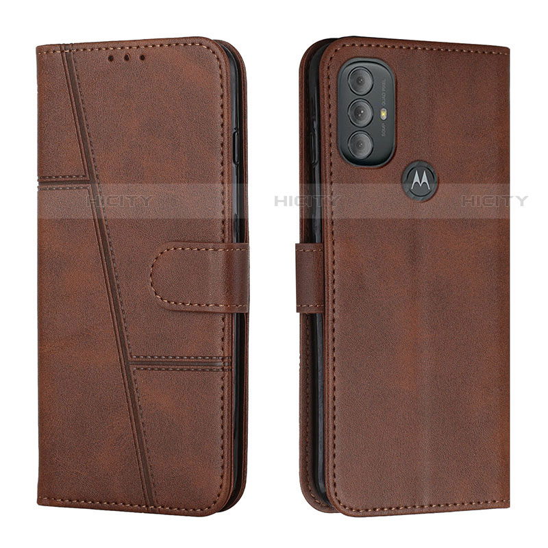 Coque Portefeuille Livre Cuir Etui Clapet Y01X pour Motorola Moto G Play Gen 2 Marron Plus